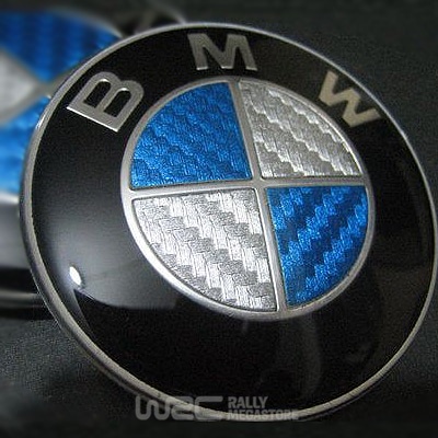 EMBLEME LOGO DE CALANDRE CARBONE BMW